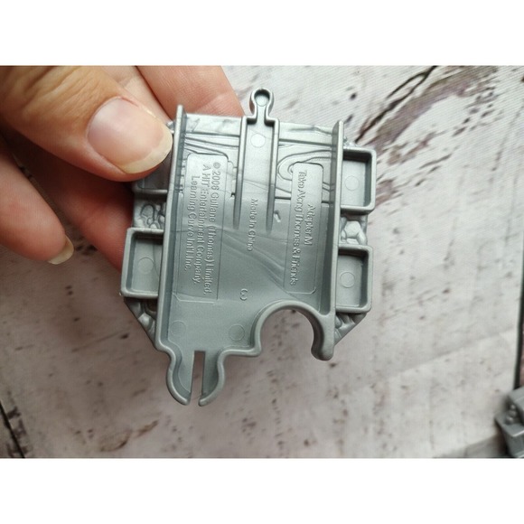 Thomas Train Take Along N Play Gray Plastic Track Adapters Pieces Lot 2 - Picture 4 of 4